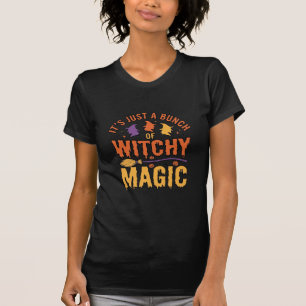 Witchy Magic Halloween Typography Design_1 T-Shirt