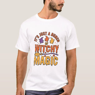 Witchy Magic Halloween Typography Design_1 T-Shirt