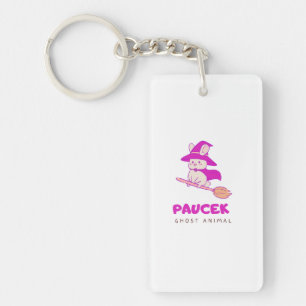 Witchy Mouse Charm Key Ring