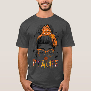 Witchy Physical Therapist Assistant Halloween Mess T-Shirt