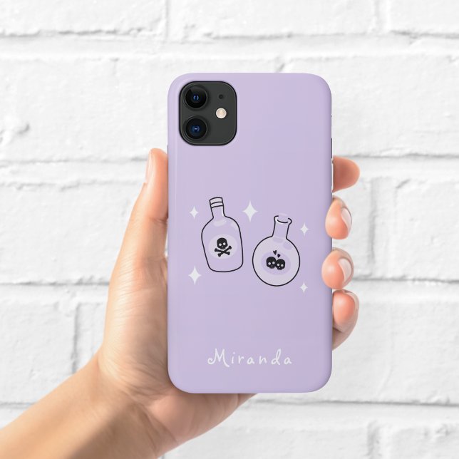 Witchy Potion Bottles Purple Phone Case (Creator Uploaded)