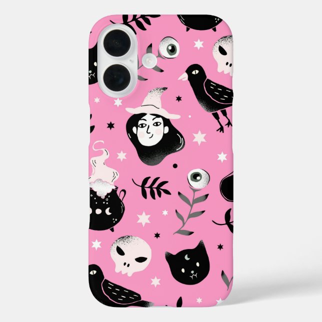 Witchy Potion Party Cute Halloween Chaos Case-Mate iPhone Case (Back)