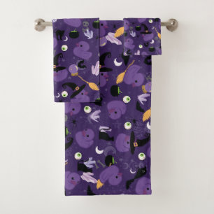 Witchy Rubber Ducks Towel