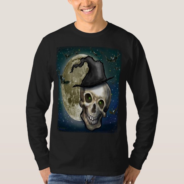 Witchy Skull T-Shirt (Front)