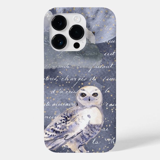 Witchy Snowy Owl  Case-Mate iPhone Case (Back)
