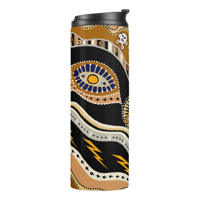 Witchy Spells and Potions Thermal Tumbler (Rotated Left)