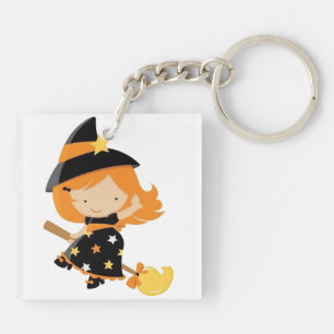 Witchy Star Key Ring