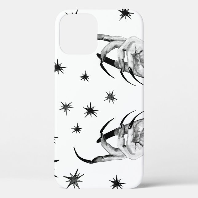 Witchy Stars: Halloween Night Background Case-Mate iPhone Case (Back)
