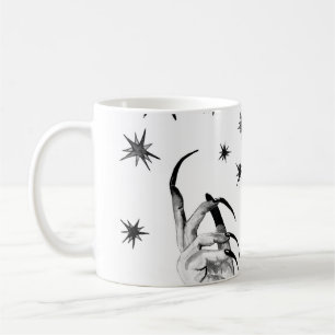 Witchy Stars: Halloween Night Background Coffee Mug