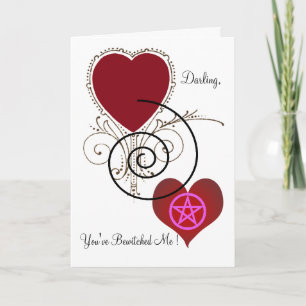 Witchy Valentine Holiday Card