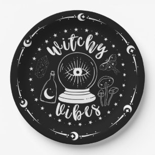 Witchy Vibes Paper Plates