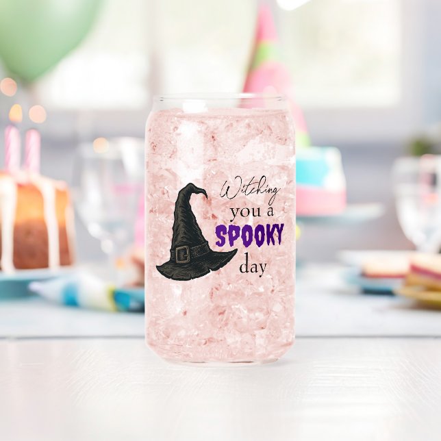Witchy Vibes - Spooky & Stylish |  Can Glass (Insitu (Birthday))