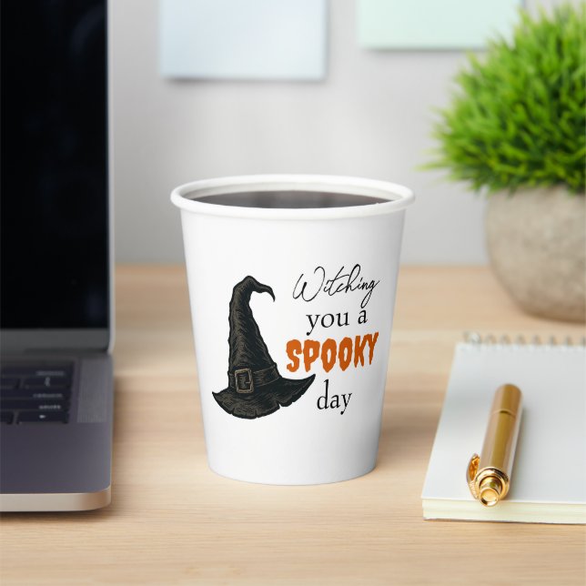 Witchy Vibes - Spooky & Stylish |  Paper Cups (Insitu)