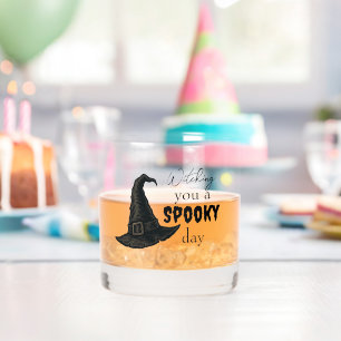 Witchy Vibes - Spooky & Stylish    Whiskey Glass