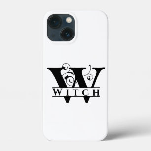 Witchy Witch Monogram Name Design Case-Mate iPhone 13 Mini Case