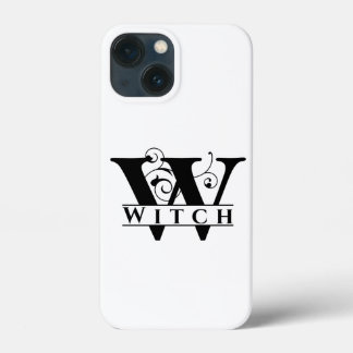 Witchy Witch Monogram Name Design Case-Mate iPhone 13 Mini Case