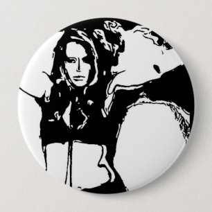 Witchy Woman 10 Cm Round Badge