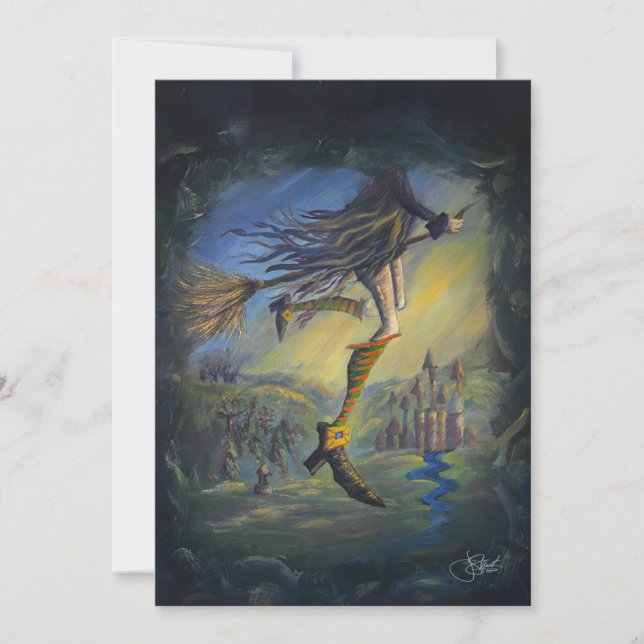 Witchy Woman - 5x7 framable flat Invitation (Front)
