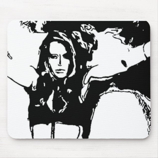 Witchy Woman Mouse Pad (Front)