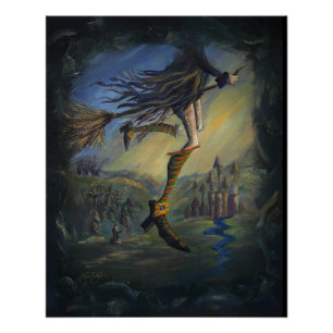 Witchy Woman Poster