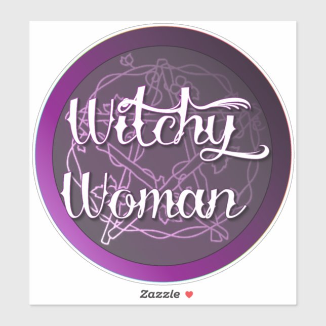 Witchy Woman sticker (Sheet)