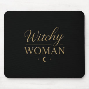 Witchy Woman Tank Top Witch Wiccan And Pagan Hallo Mouse Pad