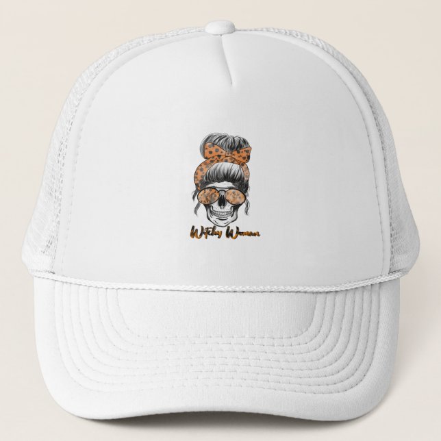 Witchy Woman Trucker Hat (Front)