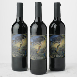 Witchy Woman Wine Label