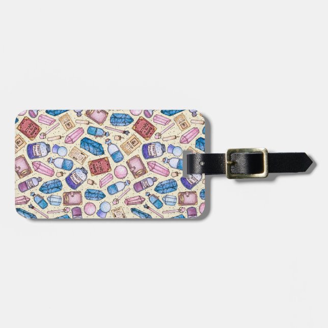 Witchy Wonders Luggage Tag (Front Horizontal)