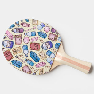 Witchy Wonders Ping Pong Paddle