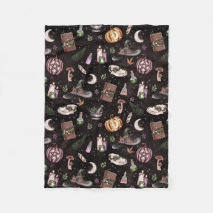 Witchy Woodland Fleece Blanket