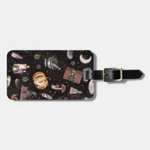 Witchy Woodland Luggage Tag