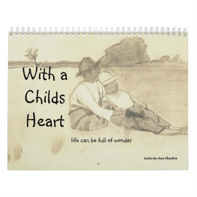 WITH A CHILDS HEART calendar (Cover)