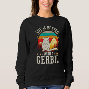 with a Gerbil Racing Rat Gerbil Sweatshirt