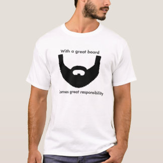 With a great beard (Men's T) T-Shirt