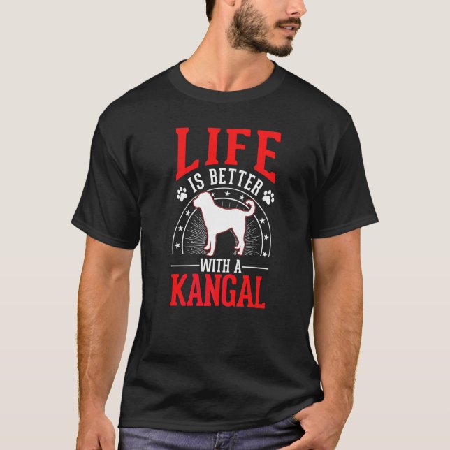 With A Kangal T-Shirt (Front)