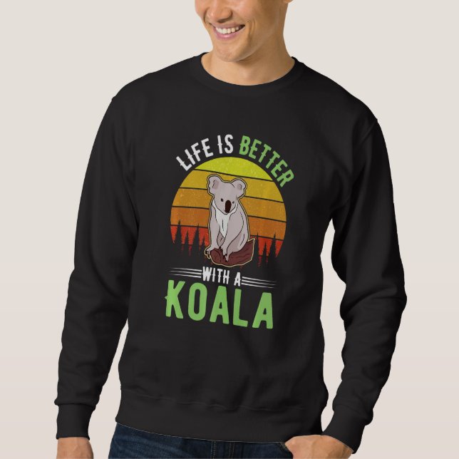 with a Koala  1 Sweatshirt (Front)