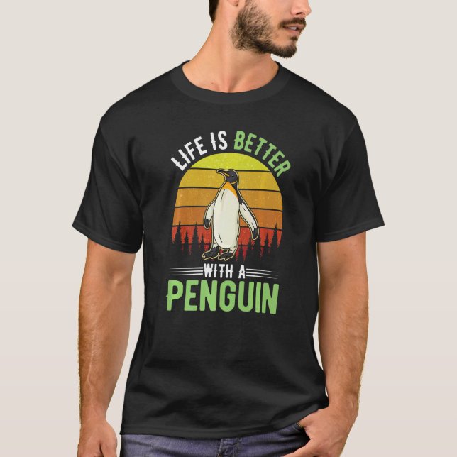 with a Penguin  1 T-Shirt (Front)
