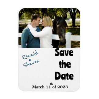 With a Photo  Magnet