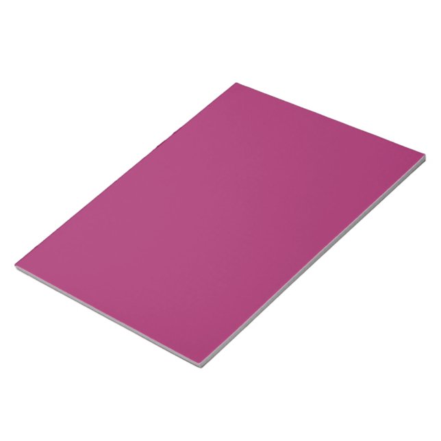with a Pink Background and White Border Design  Notepad (Angled)