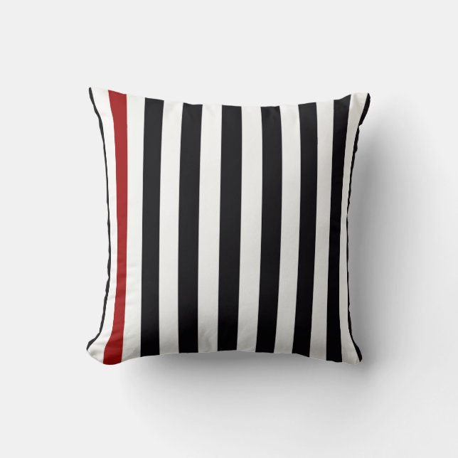 With A Red Stripe Cushion (Front)