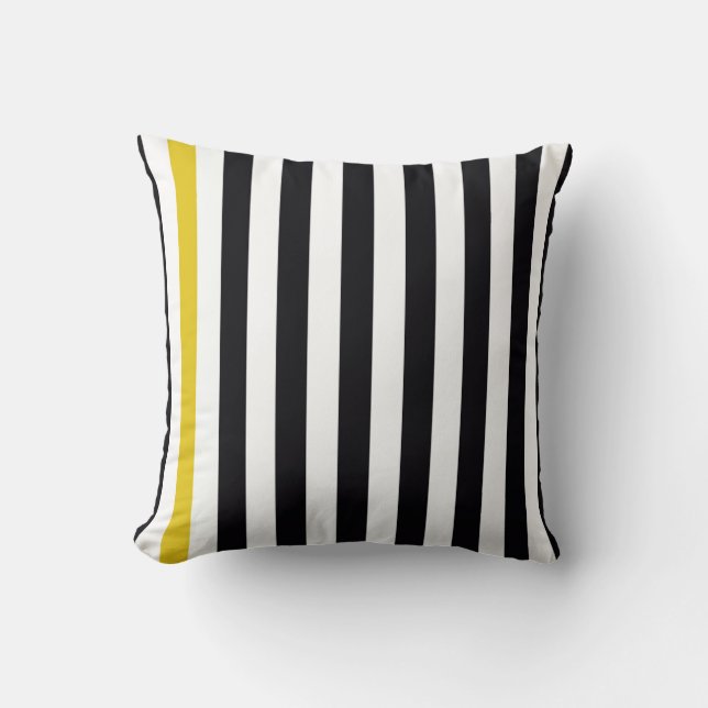 With A Yellow Stripe Cushion (Front)