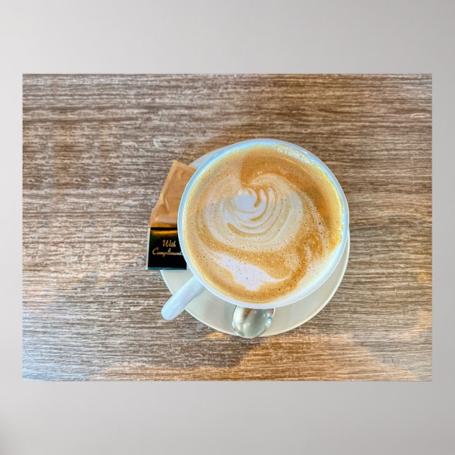 With Compliments, Cafe Poster (Front)