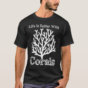 With Corals Reef Ocean Coral Reefs Aquarium 3 T-Shirt