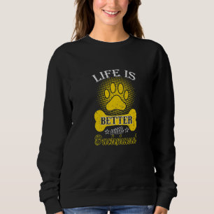 With Dachshund Puppy Dog Owner Sweatshirt