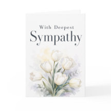 With Deepest Sympathy Card