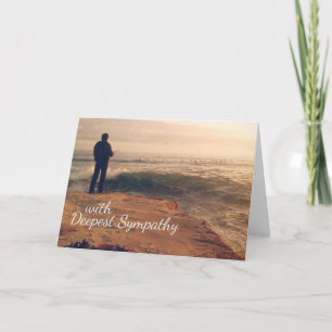 With Deepest Sympathy Cards for a Fisherman