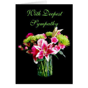 With Deepest Sympathy, Stargazer Lily Bouquet