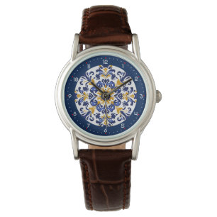 With digits💙💟 Stunning blue Azulejos Watch