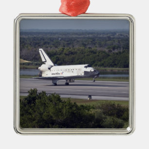 With drag chute unfurled 2 metal tree decoration